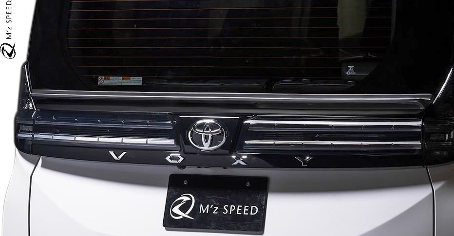 【M’s】 90 ヴォクシー S-Z S-G HYBRID 前期 (2022/1-) M'z SPEED リアゲートスポイラー ABS エムズスピード エアロ パーツ 3174-7210拍卖