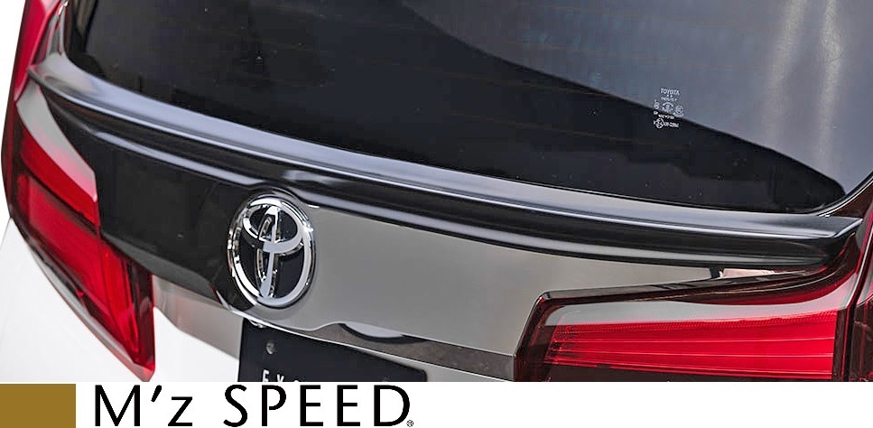 【M’s】後期 30 アルファード Executive Lounge S / TYPE GOLD (2018-) M'z SPEED リヤゲートスポイラー / ABS エムズスピード 3042-5240拍卖