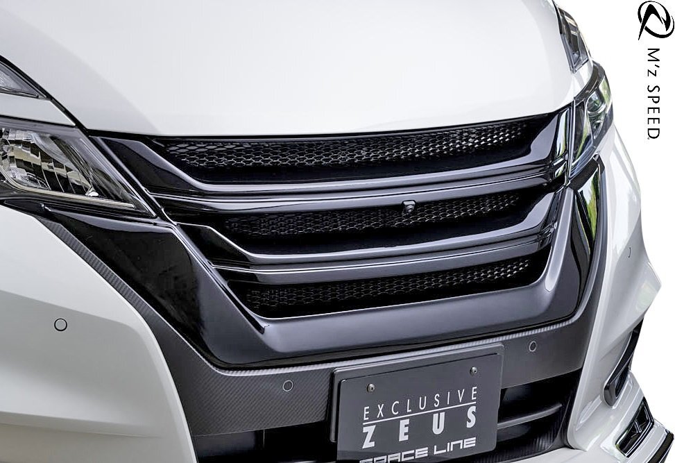 【M's】日産 C27 セレナ ハイウェイスター 前期 (2016/8-2019/7) M'z SPEED フロントグリル (カメラ無) エムズスピード エアロ 3153-4111拍卖