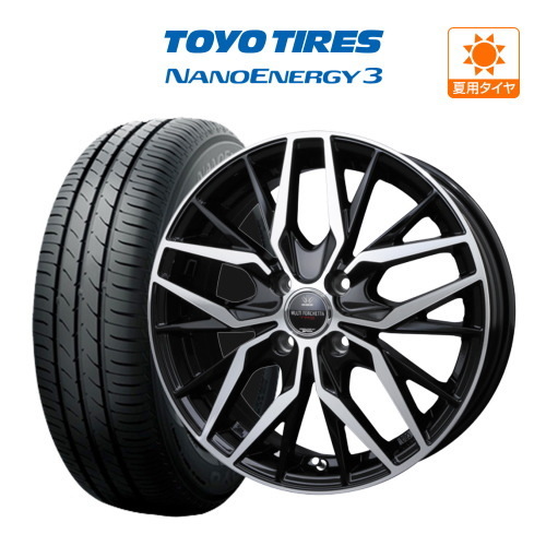 サマータイヤ ホイール 4本 BADX ロクサーニ マルチフォルケッタ TR5 TOYO NANOENERGY ナノエナジー 3 165/55R15拍卖