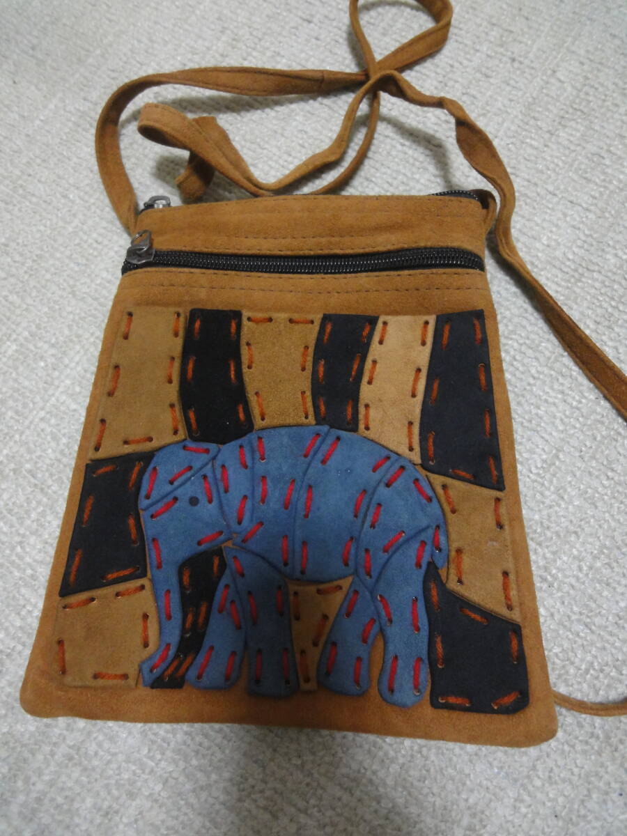 象柄 ショルダーポーチ拍卖