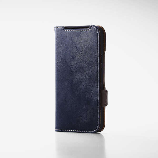 Google Pixel 9/9 Pro用ソフトレザーケース 便利な機能を搭載、革のようなやわらかな風合いの耐衝撃/ステッチタイプ: PM-P242PLFYNV拍卖