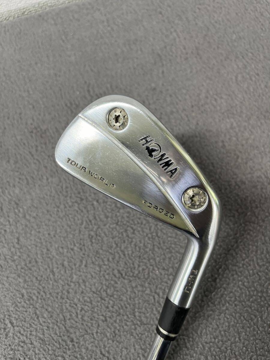 ★中古 HONMA TOUR WORLD TW-U FORGED 4番アイアン型 ユーティリティー 24° NSプロモーダス105【X】拍卖
