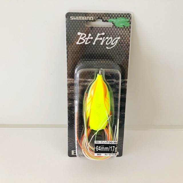 SHIMANO シマノ/Bantam Bt Frog バンタム ビューティーフロッグ/QQ-364S/003 チャートグリッター【A71112-007】拍卖