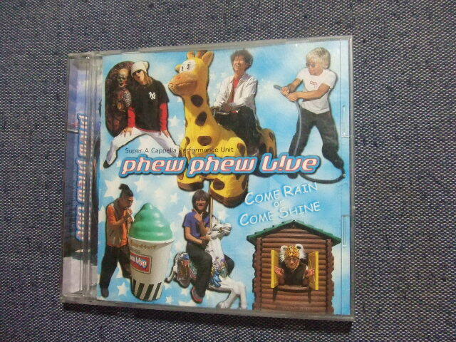 CD★ PHEW PHEW LIVE/COME RAIN OR COME SHINE★8枚まで送料160円拍卖