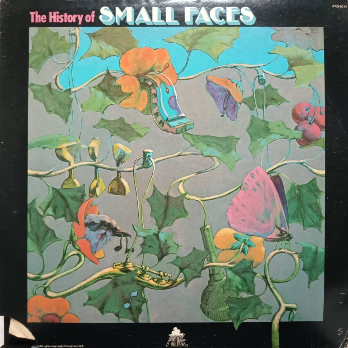 米Pride盤LP!Small Faces / The History Of Small Faces 1972年 PRD-0014 Ronnie Lane スモール・フェイセズ MODS Steve Marriott モッズ拍卖