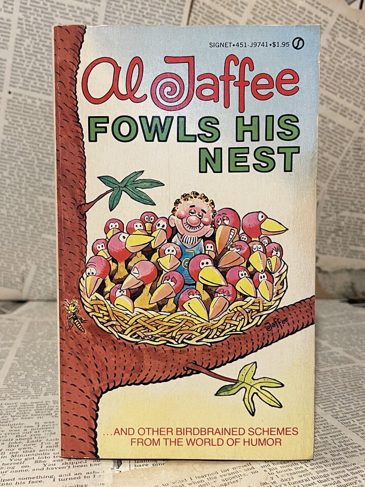 ☆1970年代/マッドマガジン/MADマガジン/即決ビンテージUSA/Al Jaffee/Pocket Book(Al Jaffee Fowls His Nest) BK-292拍卖