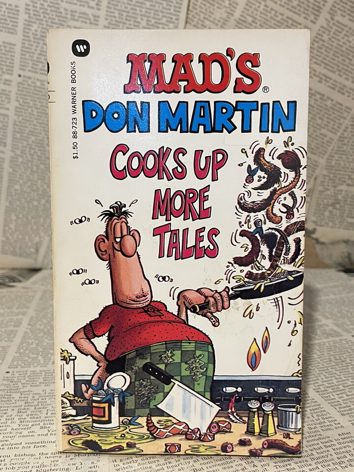 ☆1970年代/マッドマガジン/MADマガジン/即決ビンテージUSA/MAD/Pocket Book(Don Martin Cooks Up More Tales) BK-296拍卖