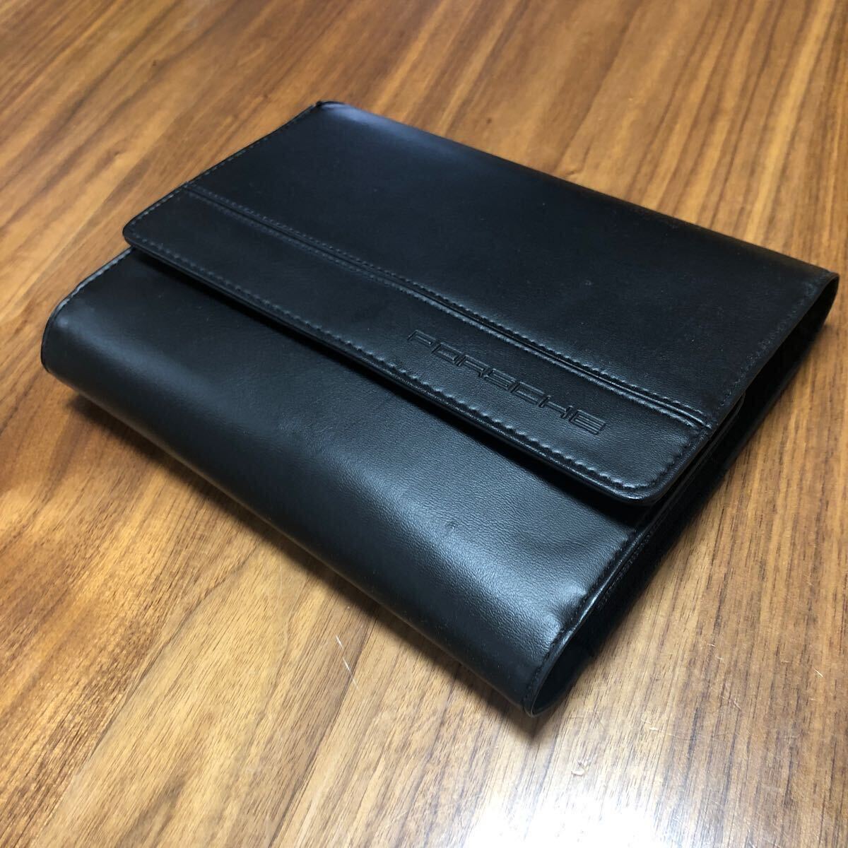 ポルシェ 車検証 レザー ケース 自賠責 リサイクル券 車庫証明 入れ カバー PORSCHEカイエン パナメーラ などに 革拍卖