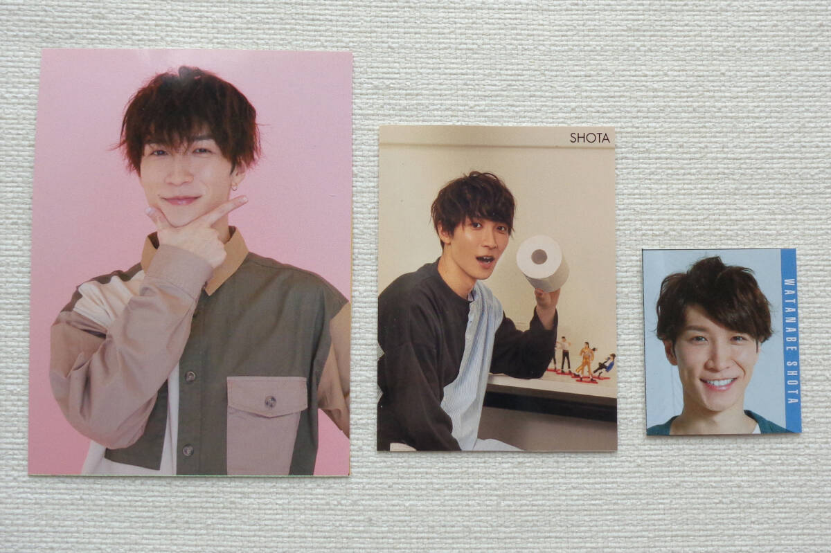 渡辺翔太 データカードなど MYOJO 厚紙カード デタカ Snow Man拍卖