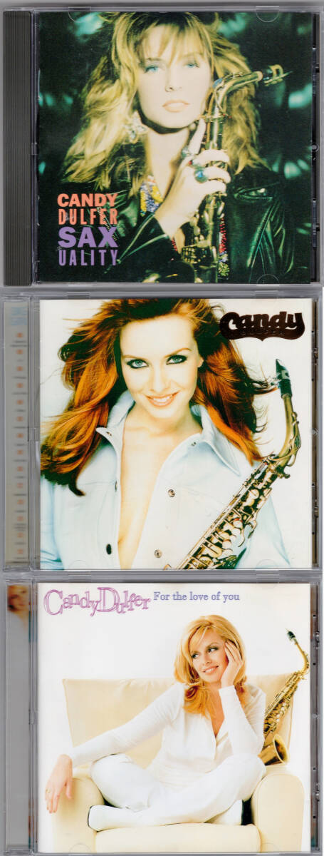 CANDY DULFER / CD3枚セット SAX UALITY / BIG GIRL / For the love of you拍卖