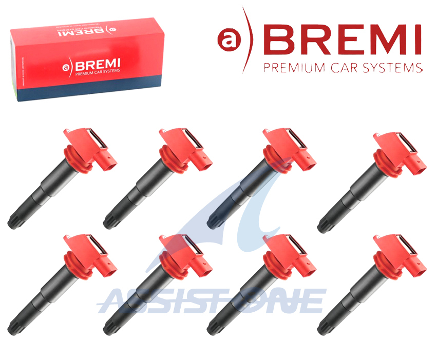 BREMI製 PORSCHE ポルシェ カイエン 9PA 957 92A 958 パナメーラ 970 イグニッションコイル ダイレクトコイル 94860210413 94860210412 8本拍卖