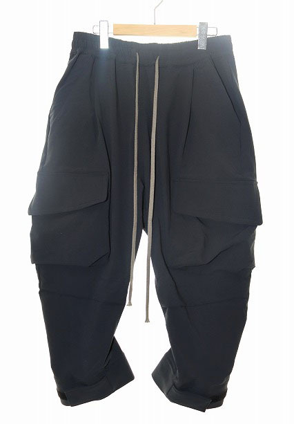 エーエフアーティファクト A.F ARTEFACT CARGO JOHDPURS BLACK 2 ag-9068-2 カーゴ ジョッパーズ サルエル クロップド パンツ ブラック2408拍卖