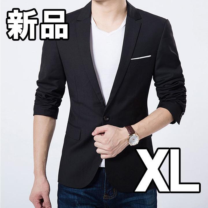 ★大人気につき在庫わずか!次入荷未定!最終値下げ!新品未使用 テーラードジャケット 長袖 ブラック XL CHA071110XL拍卖