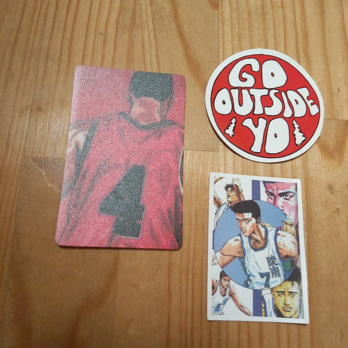 スラムダンク カード シール ステッカー 三点セット 赤木 仙堂  スラムダンク拍卖