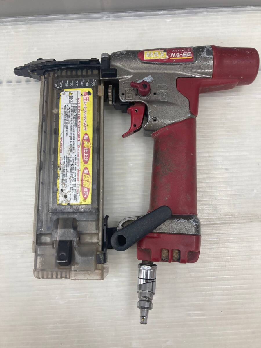 【中古品】【0924】★MAX(マックス) 高圧スーパーフィニッシュネイラ HA-55/F55MO ITCNB0B7AJTG拍卖