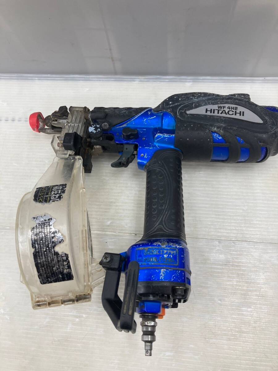 【中古品】【0924】HiKOKI 41㎜高圧ねじ打機 WF4H2 ITDSZWED7ESC拍卖