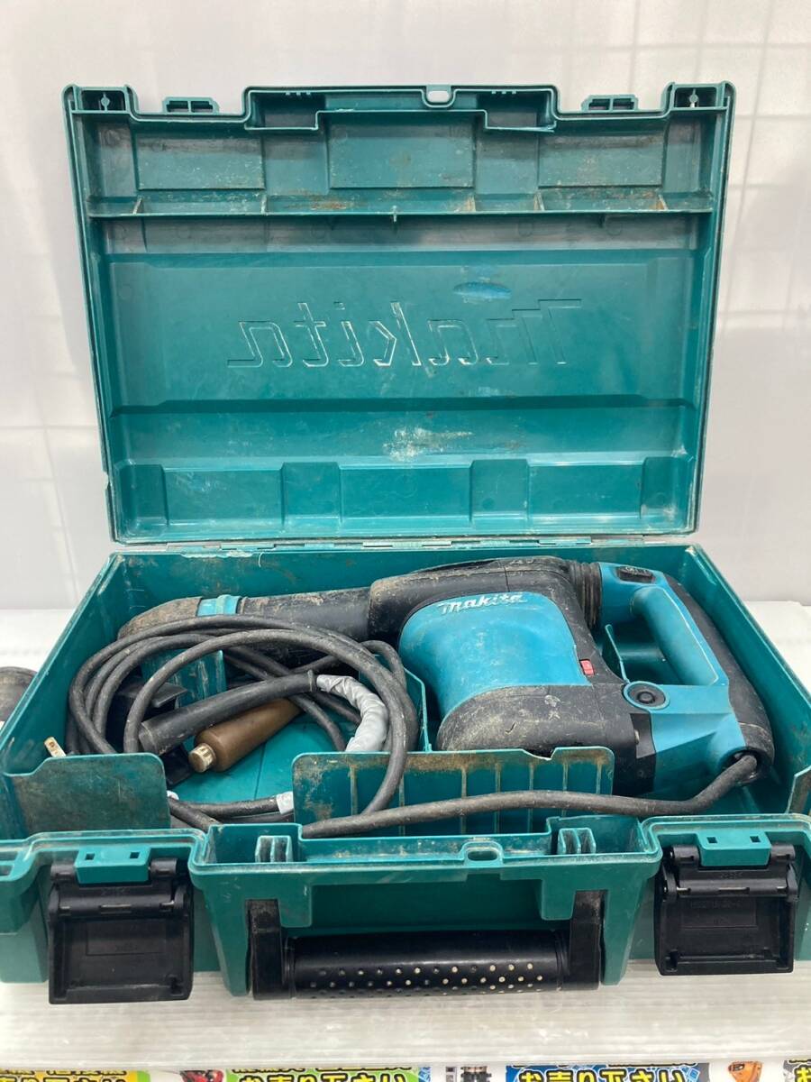 【中古品】【0924】★makita(マキタ) 電動ハンマ (SDSマックスシャンク) HM0871C ITLRZOW26ZJS拍卖