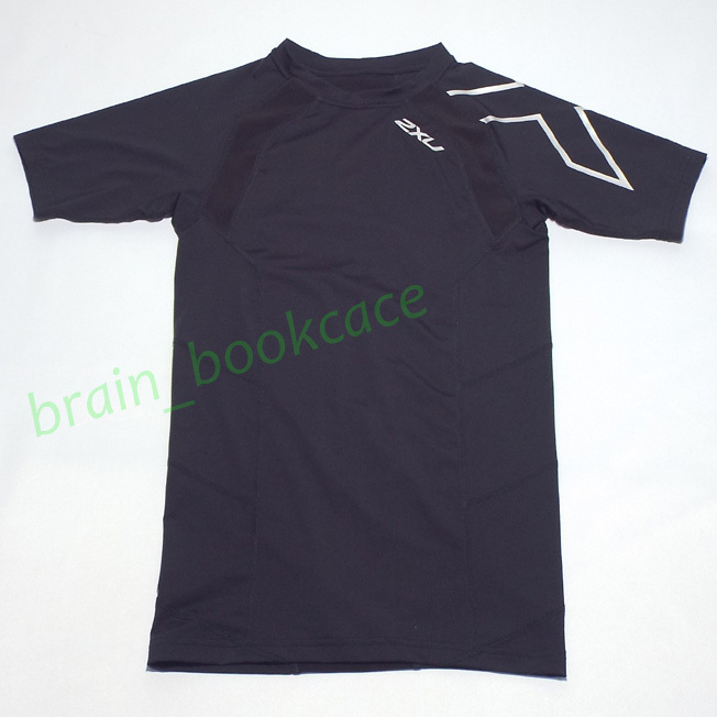 2XU(ツータイムズユー)/半袖 PWXコンプレッションインナートップ MA2307a/sizeインポートS(キレイめ)/管SKVQ拍卖