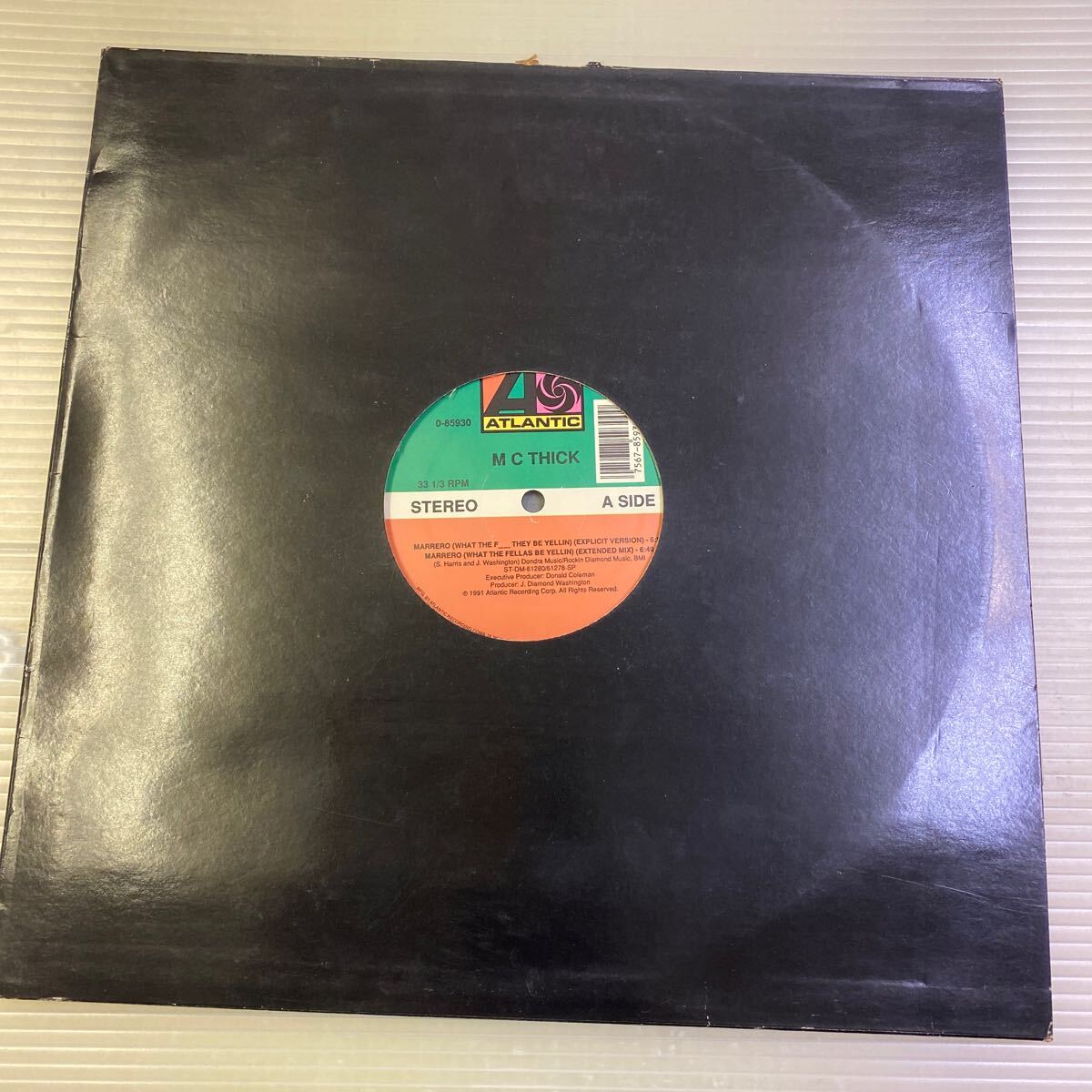 【同梱可】☆彡 MC Thick ● Marrero (What The Fuck They Be Yellin) (輸12インチ)★061101★ 0-85930拍卖