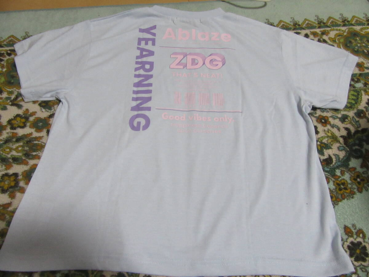 新品ZIDDYジディ㈱べべ150サイズ半そでTシャツ激安即決650円バックプリントもかわいい!拍卖