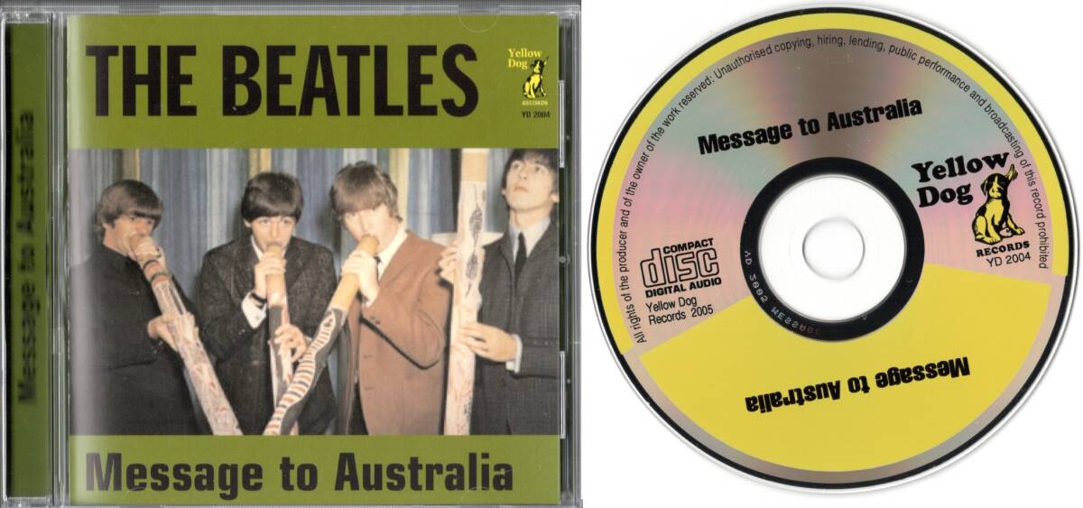 CD【Message to Australia(Japan 2005年)】Beatles ビートルズ拍卖