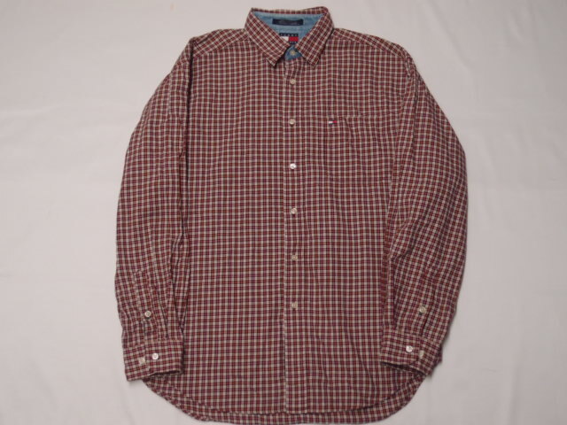 ◆古着卸USA■TOMMY HILFIGER☆シャツ★★★L 旧 アメリカ直輸入 SALE お見逃しなく!拍卖