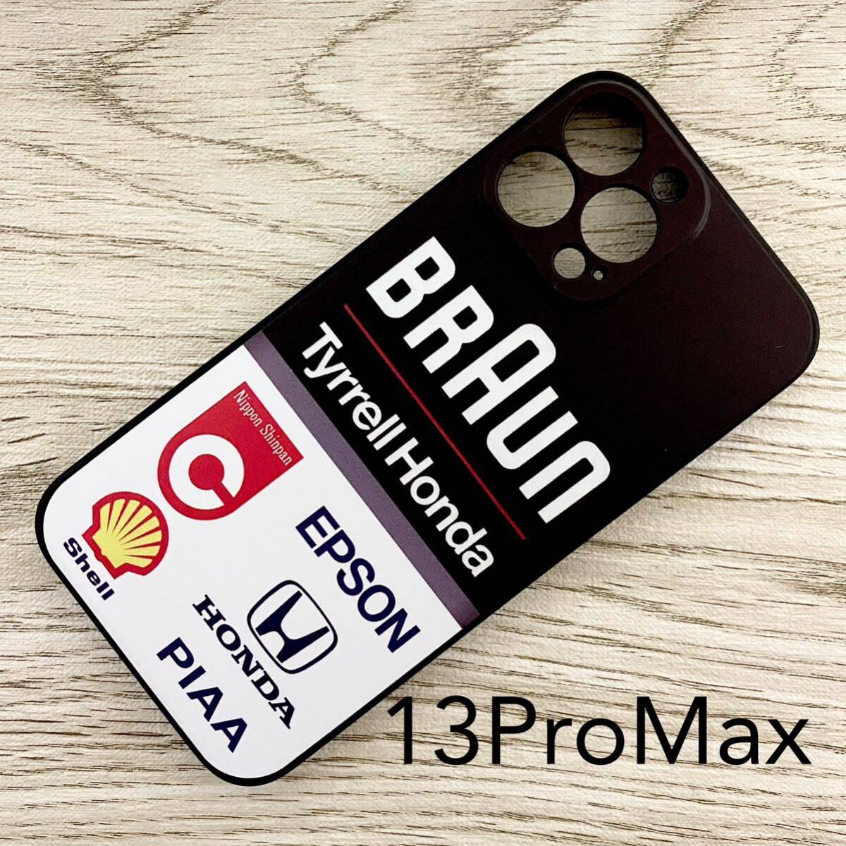 ブラウン ティレル ホンダ iPhone 13 Pro Max ケース F1 Tyrrell 020 中嶋悟 ステファノ・モデナ スマホ拍卖