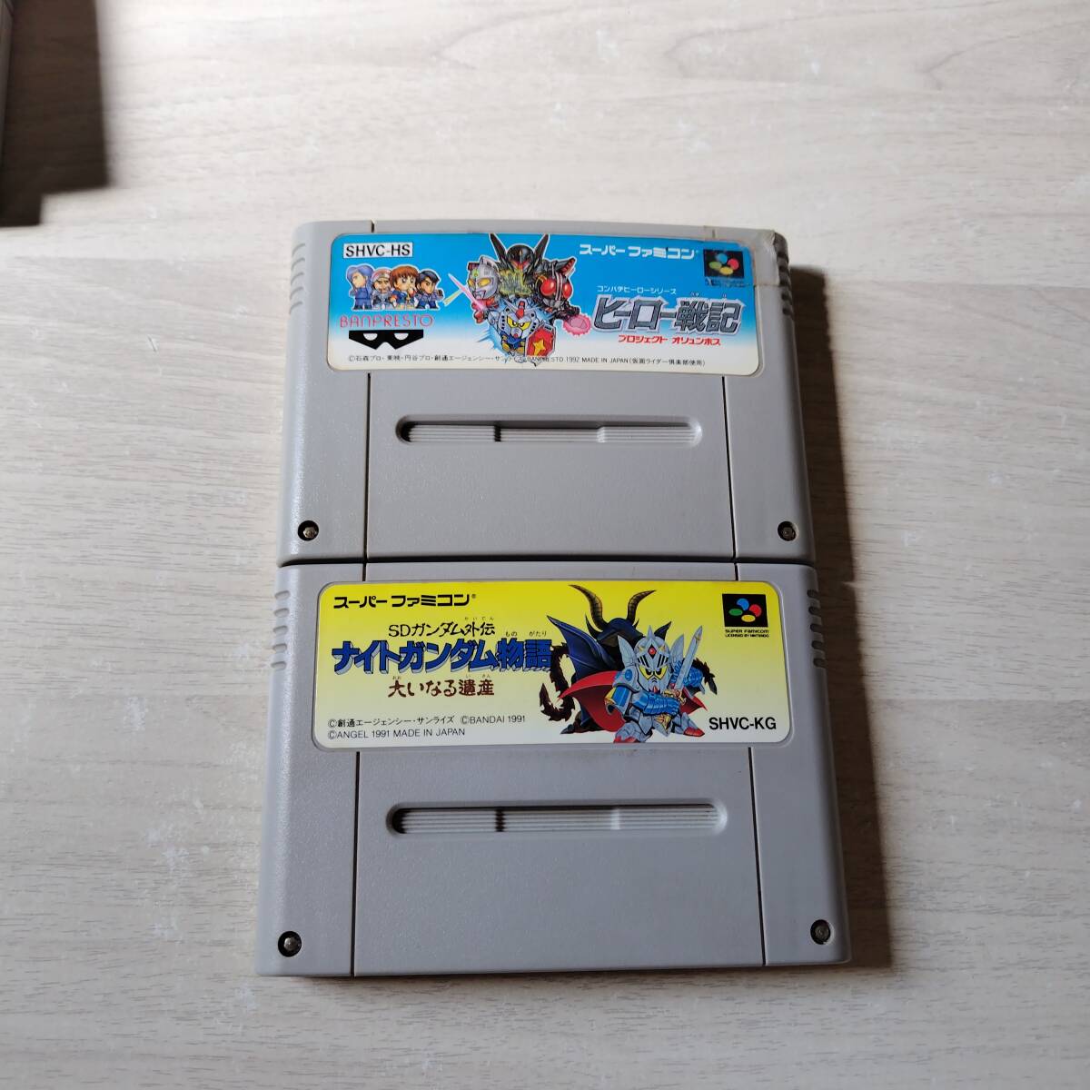 ◯1発起動! 即決 SFC SDガンダム外伝 ナイトガンダム物語 ヒーロー戦記 プロジェクト・オリュンポス  ◯拍卖
