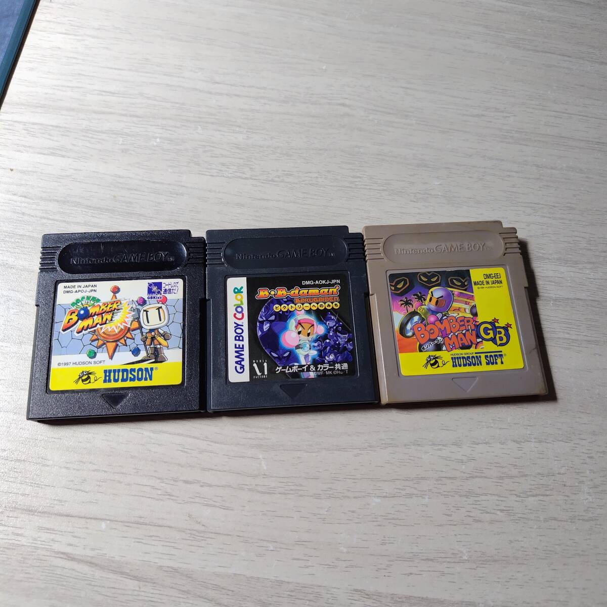 ◯即決 GB ポケットボンバーマン 等3本!   レターパックライト FC8本まで GB30本まで GBA30本以上同梱可◯拍卖