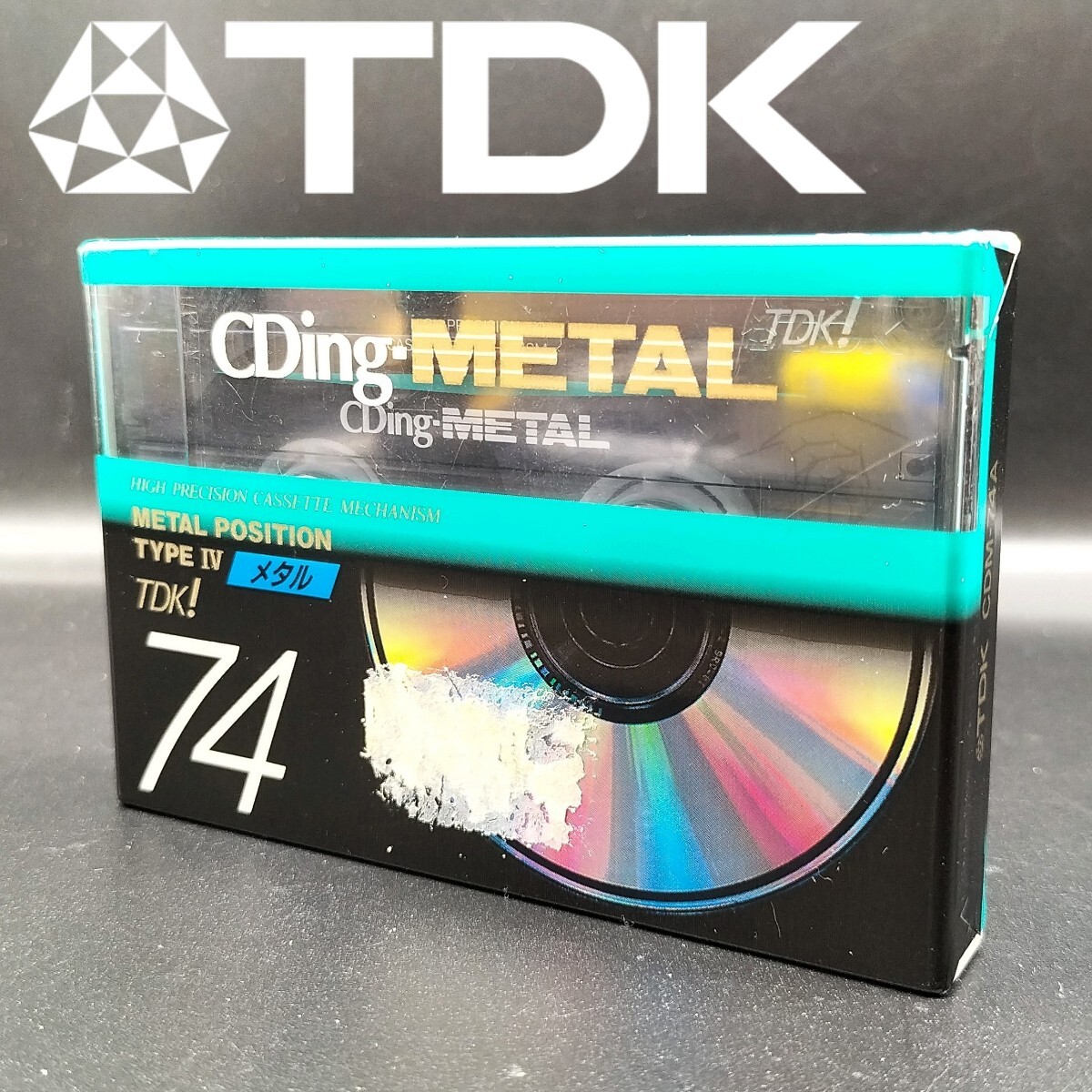 希少◆未開封◆メタルテープ TDK 74分 カセットテープ 平成レトロ 昭和拍卖