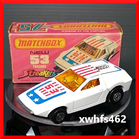 即決 箱あり美品 マッチボックス レズニー 53 TANZARA 1971 イギリス製 ダイキャスト ミニカー 昭和 レトロ MATCHBOX LESNEY 111拍卖