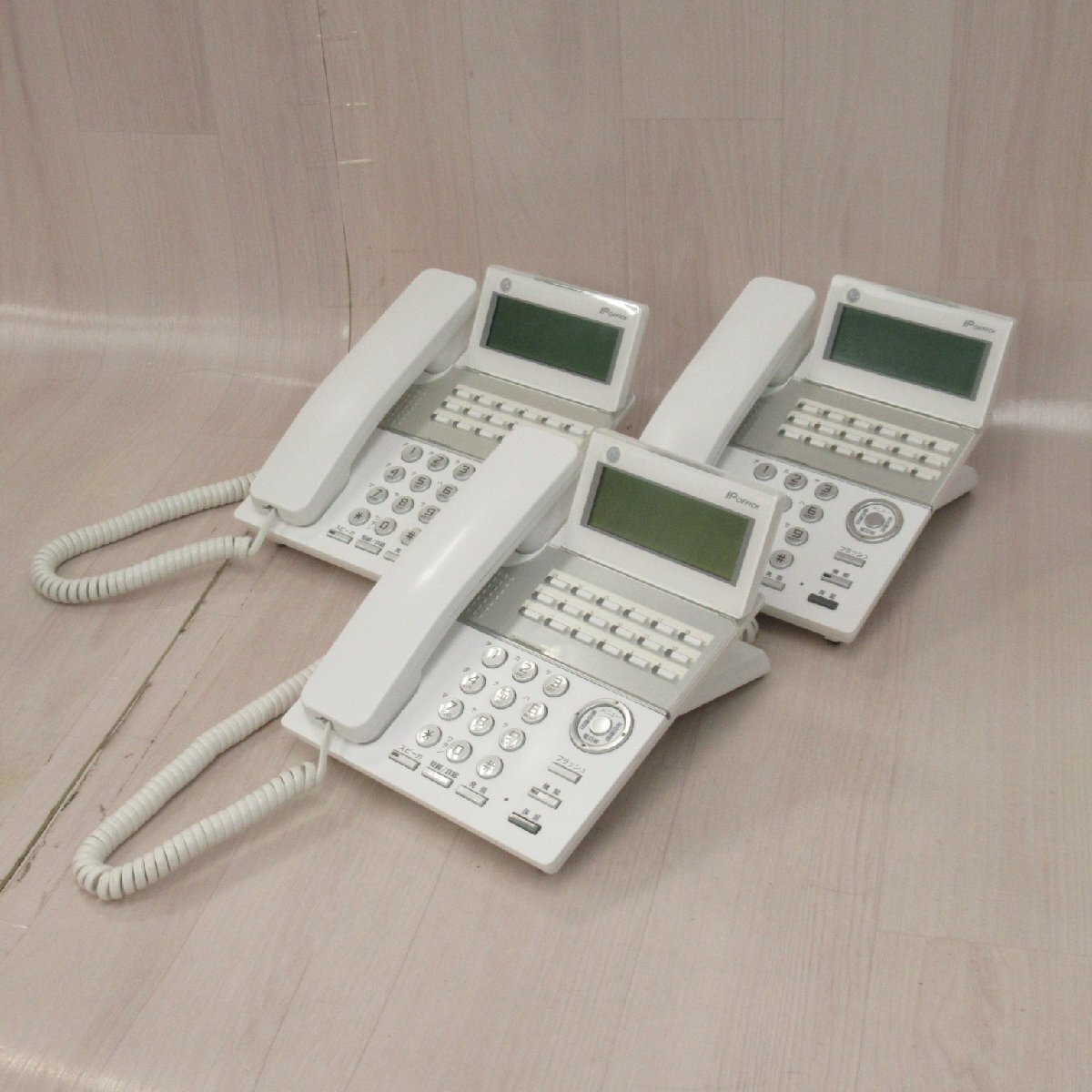 パナソニック MKT/ARC-18DKHF/P-W-02A 3台セット IP OFFICE 18ボタン多機能電話機 保証有 YJ 366拍卖