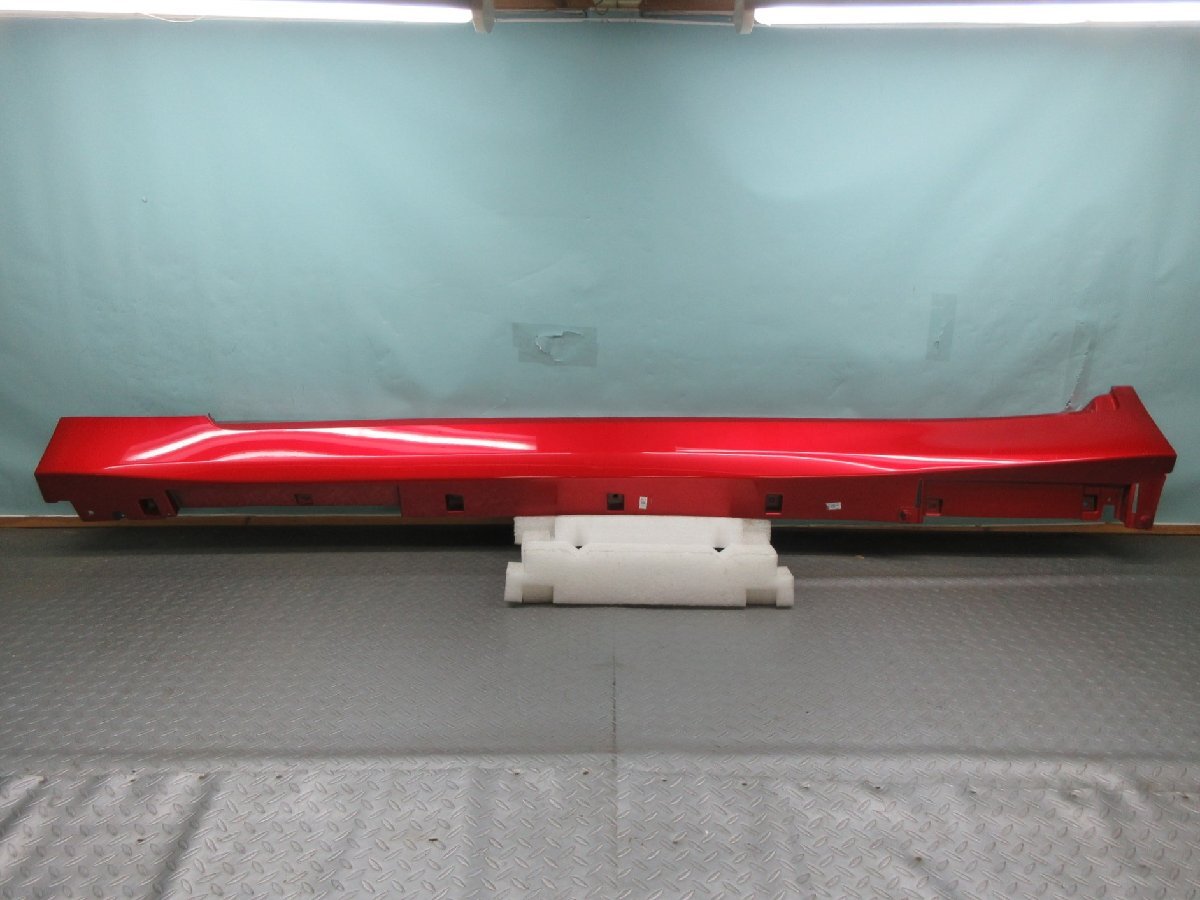 ◆ V37 スカイライン SKYLINE 純正 左サイドステップ 76851-4GA0H カーマインドレッド拍卖