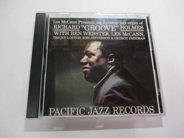 CD Groove / Richard Groove Holmes With Ben Webster (Pacific Jazz) リチャード・グルーヴ・ホルムズ / 聴かずに死ねるか Just Friends拍卖