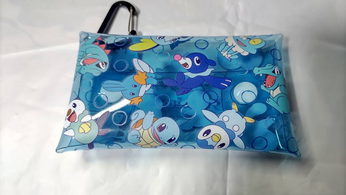 ★激カワ★ 水ポケモン クリアマルチケース ポッチャマ ゼニガメ メッソン ポケモン ポケモンセンター 新品 送料無料拍卖