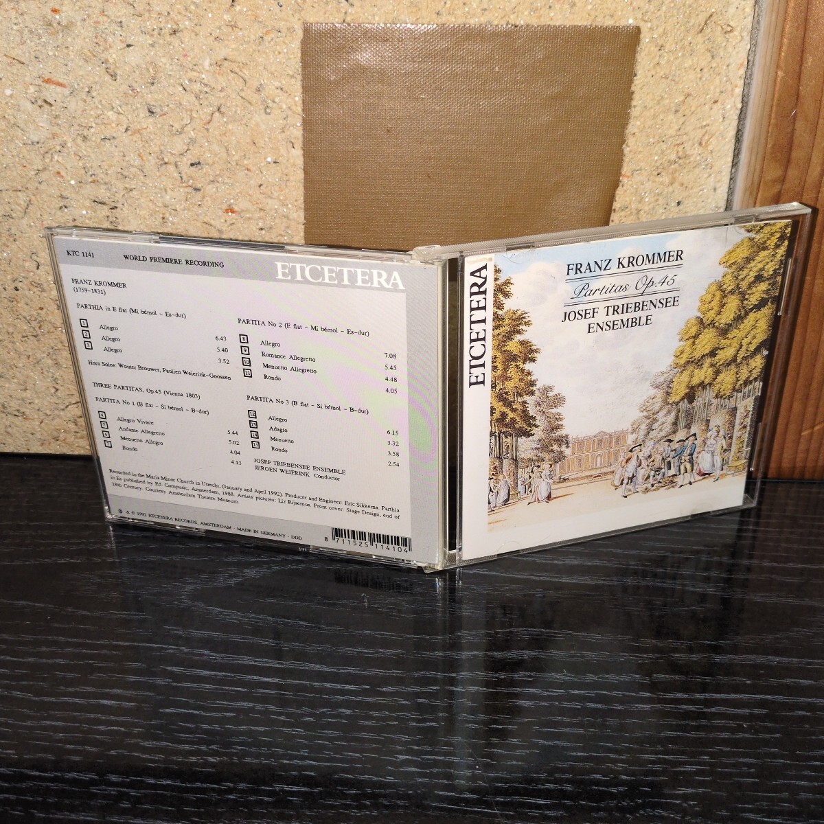 Krommer Partitas Op 45 / Josef Triebensee EnsembleJeroen Weierink Josef Triebensee Ensemble拍卖
