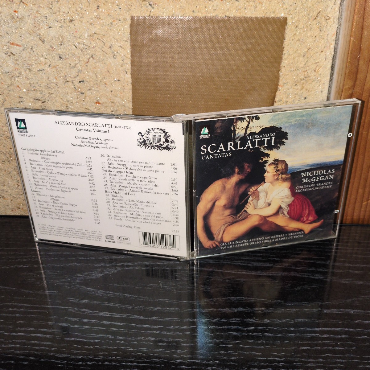 Alessandro Scarlatti / Nicholas McGegan, Christine Brandes, Arcadian Academy Cantatas拍卖