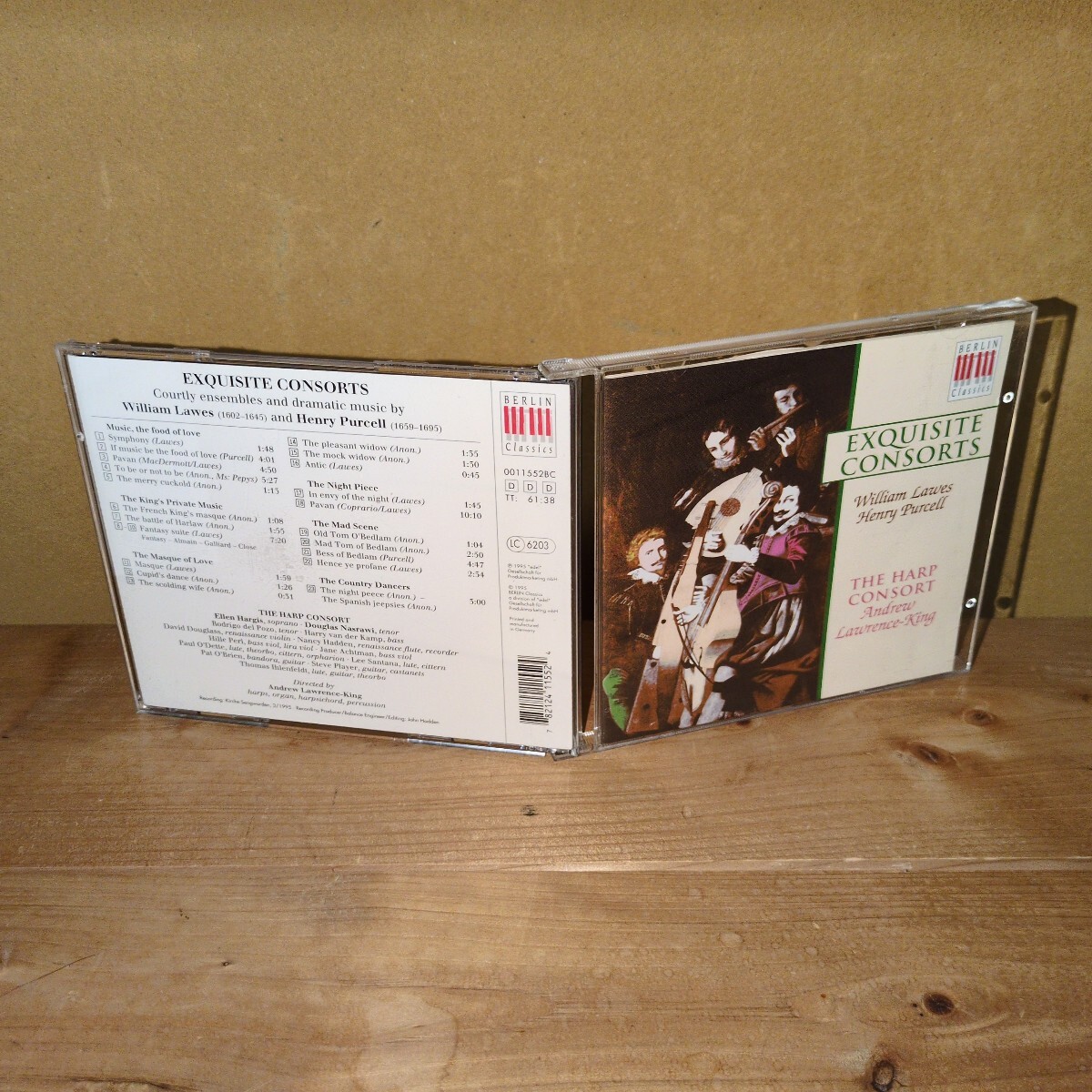 William Lawes, Henry Purcell - The Harp Consort, Andrew Lawrence-King Exquisite Consorts拍卖