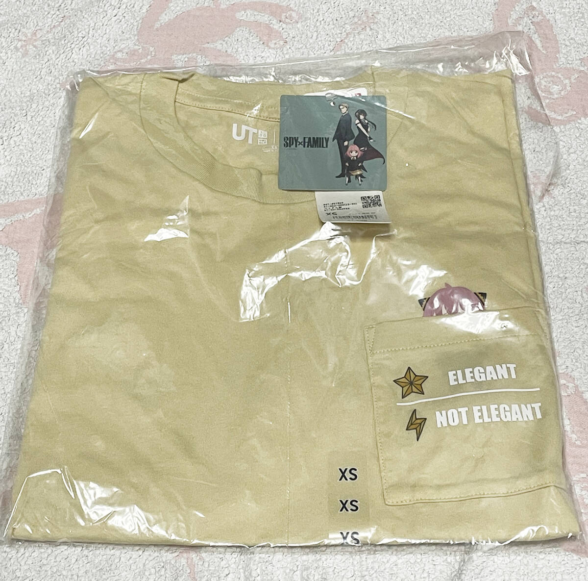 ユニクロ UT SPY×FAMILY Tシャツ XSサイズ アーニャ 未開封拍卖
