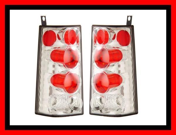 【激レア/クローム】03-18y シボレー エクスプレス GMC サバナ G-VAN ユーロテール リア バック ライト ランプ フォグ ストップ バンパー拍卖