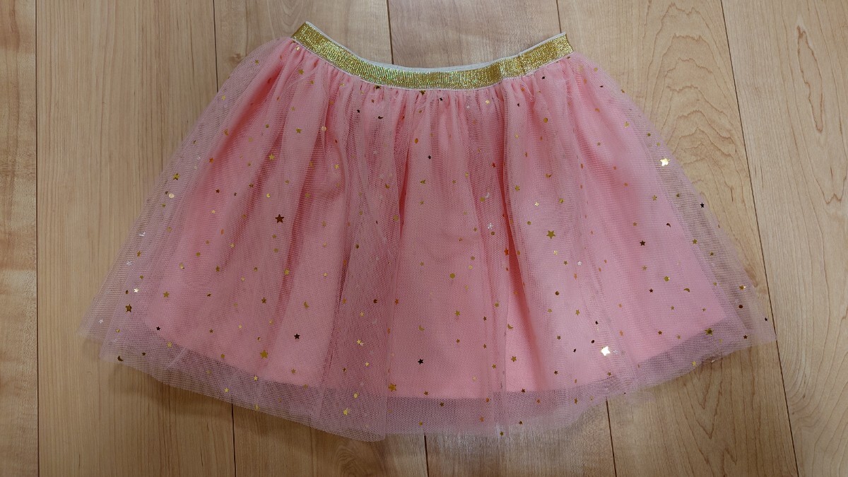 キッズ スカート チュール付き 4〜5歳拍卖