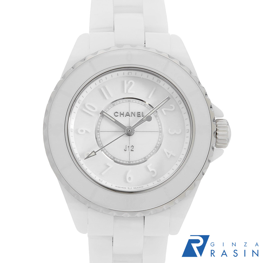 シャネル J12 ファントム H6345 中古 レディース 腕時計 拍卖