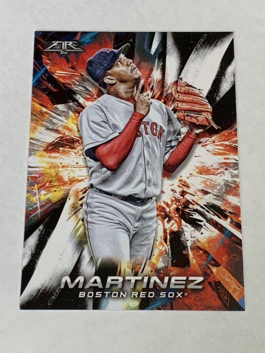 ペドロ マルティネス PEDRO MARTINEZ 2018 TOPPS FIRE #8 REDSOX 即決拍卖