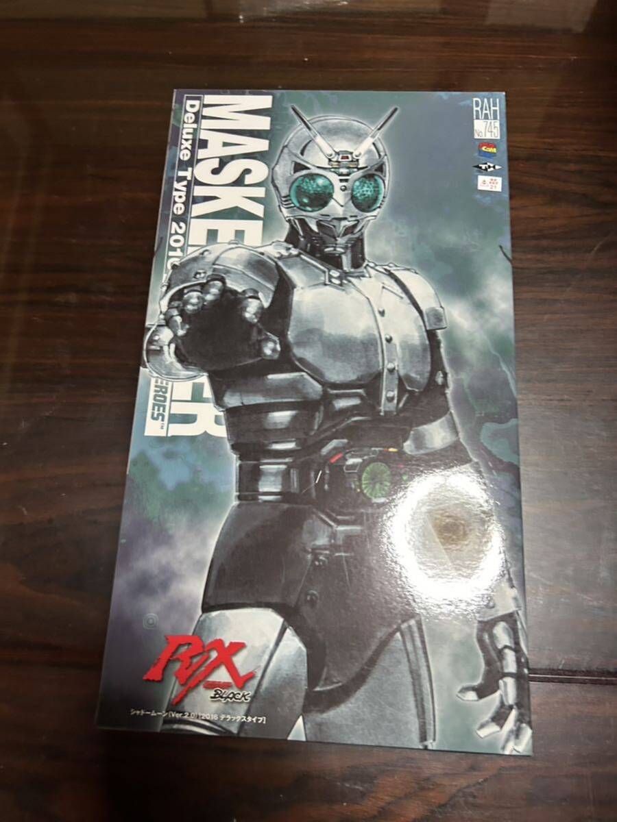 RAH DX シャドームーン Ver.2.0 リアルアクションヒーローズ 仮面ライダーBLACK RX 仮面ライダーブラック タイムハウス メディコムトイ拍卖