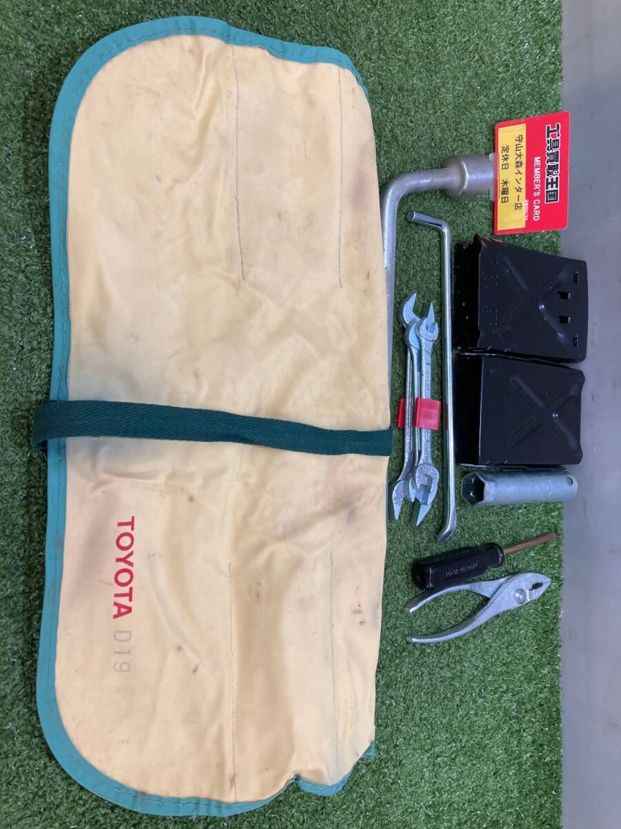 【中古品】【0921】TOYOTA 自動車用 ツールセット ITESGO5LPQTG拍卖