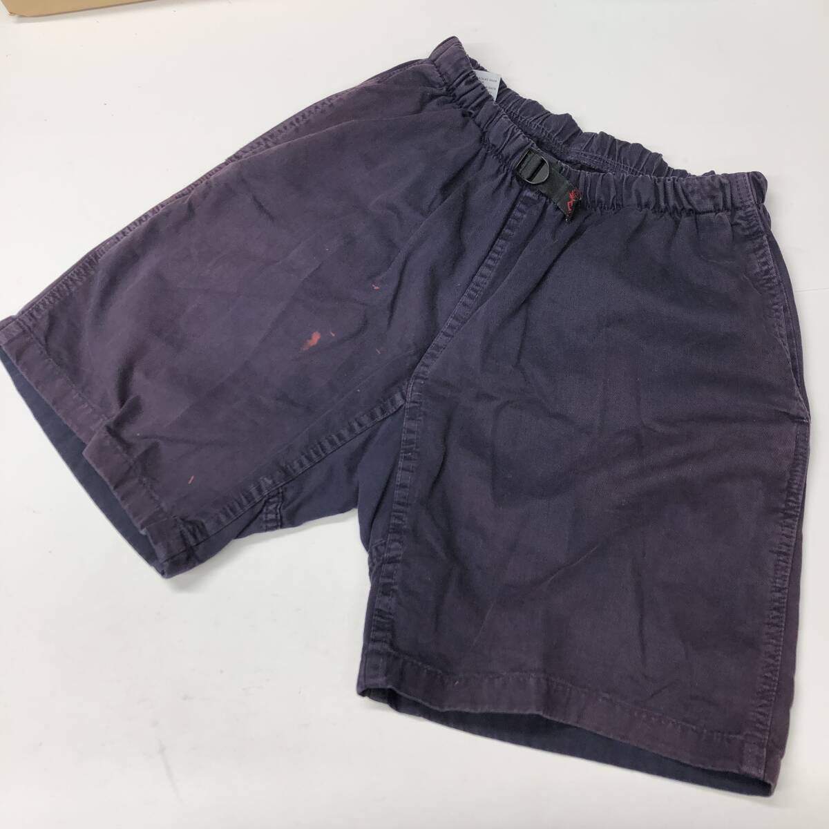 90s USA製 グラミチ GRAMICCI ハーフパンツ ナス紺 Sサイズ拍卖