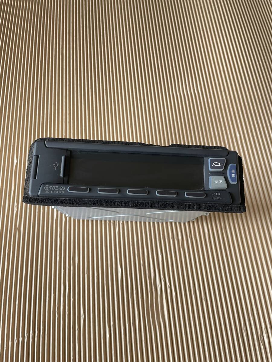 日産 UD クオン トラックス デジタルタコグラフ TDⅡ-26 矢崎 ヤザキ YAZAKI 19422拍卖