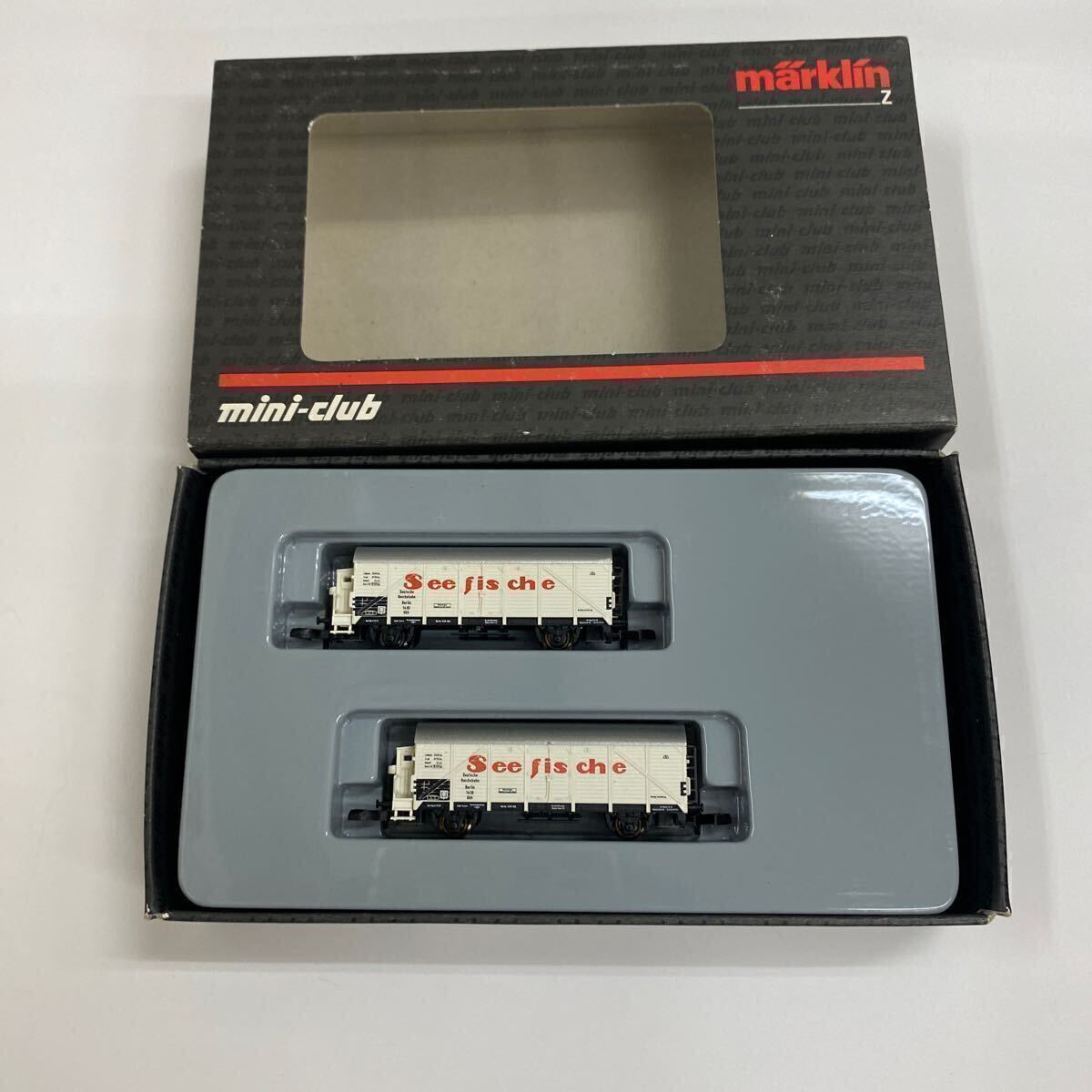メルクリン Zゲージ mini-club メルクリンミニクラブ marklin Marklin zゲージ 鉄道模型 82550 ドイツ連邦鉄道(DB) 鮮魚貨車拍卖