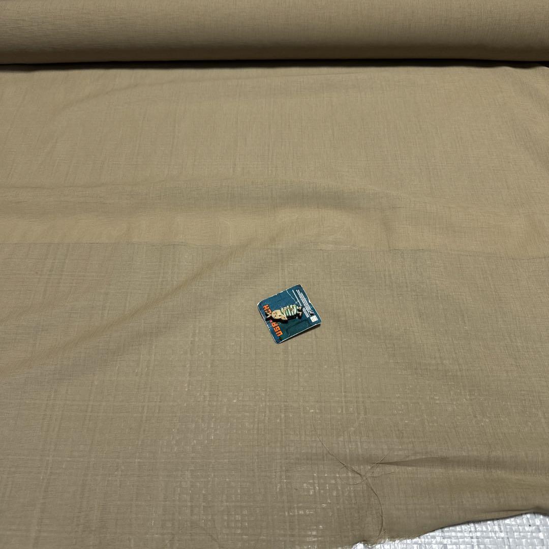 布地生地裏地3m no2665うすうすサラサラくすみダークベージュ拍卖